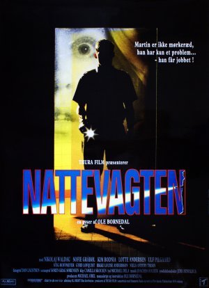 Danish poster of the movie Nattevagten
