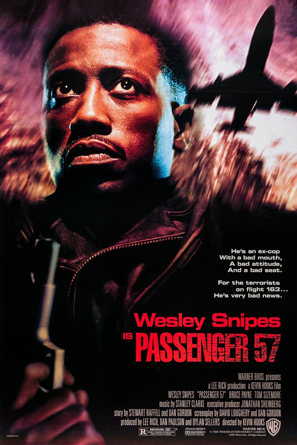 L'affiche du film Passenger 57