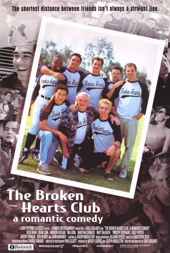 L'affiche du film The Broken Hearts Club