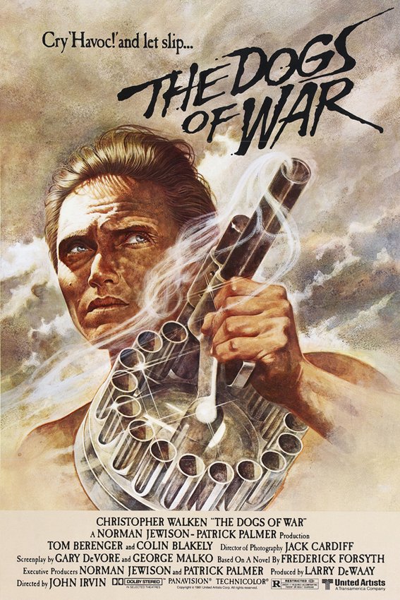 L'affiche du film The Dogs of War