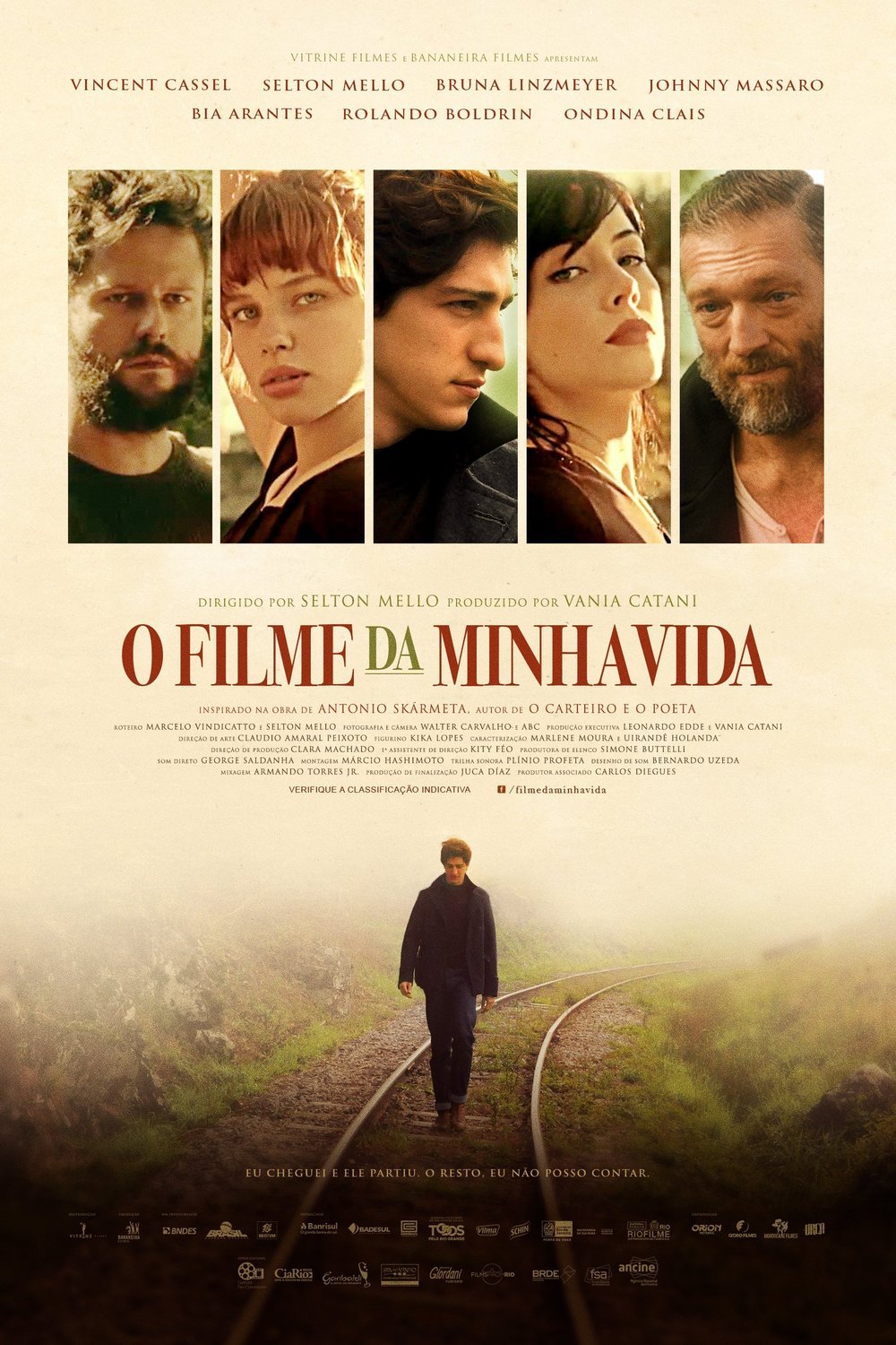 Portuguese poster of the movie The Movie of My Life