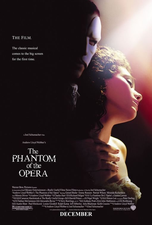 L'affiche du film Le Fantôme de l'opéra