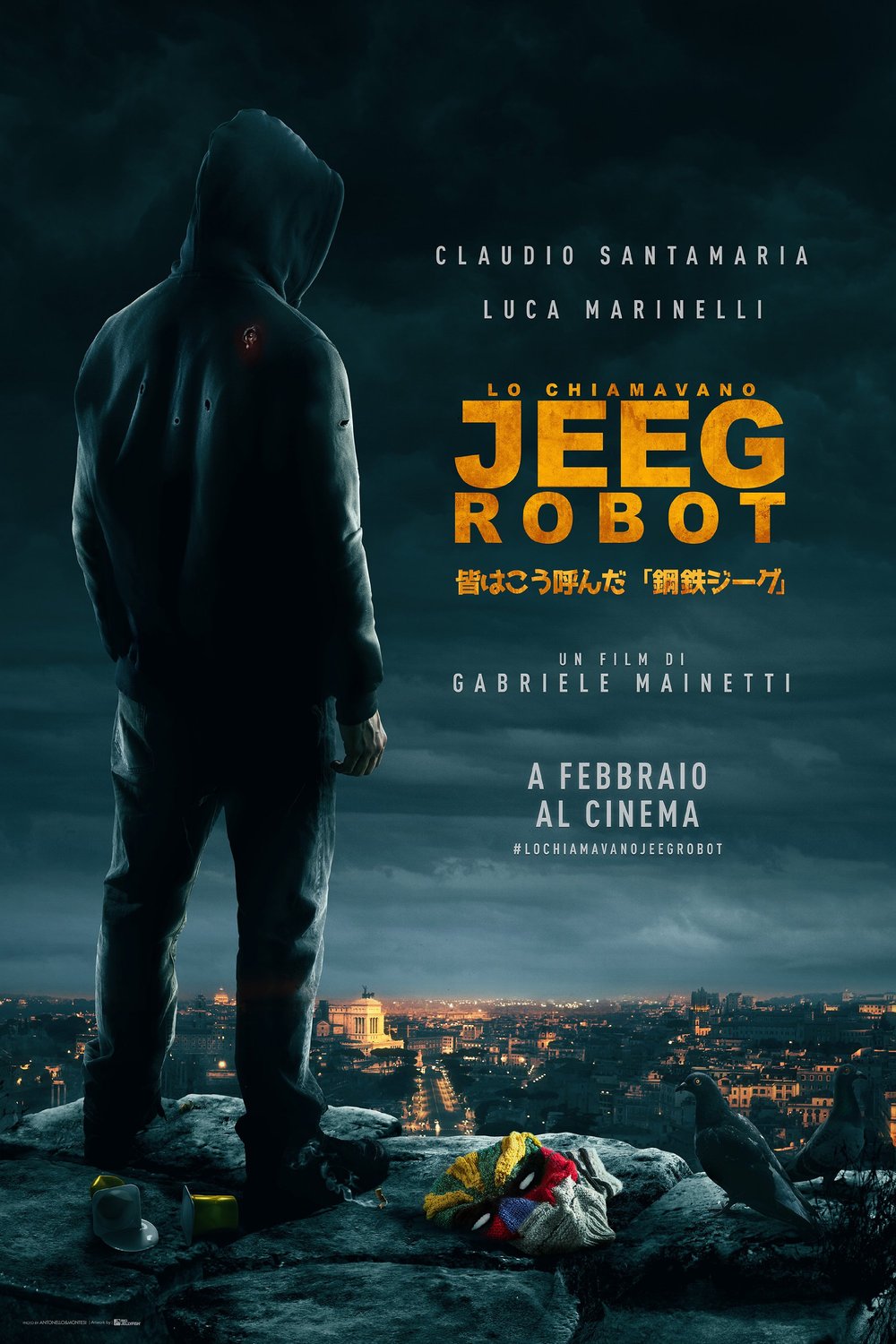 L'affiche du film They Call Me Jeeg Robot