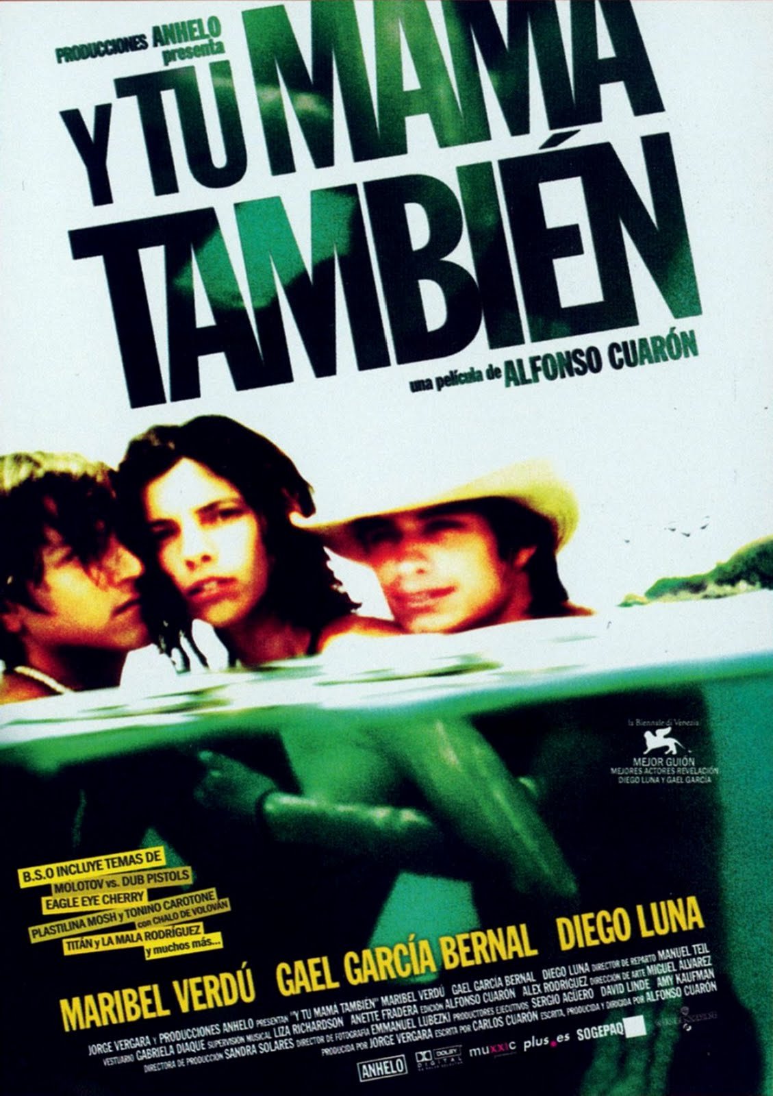 L'affiche originale du film And your mother too en espagnol