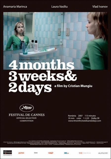 L'affiche du film 4 Months, 3 Weeks and 2 Days