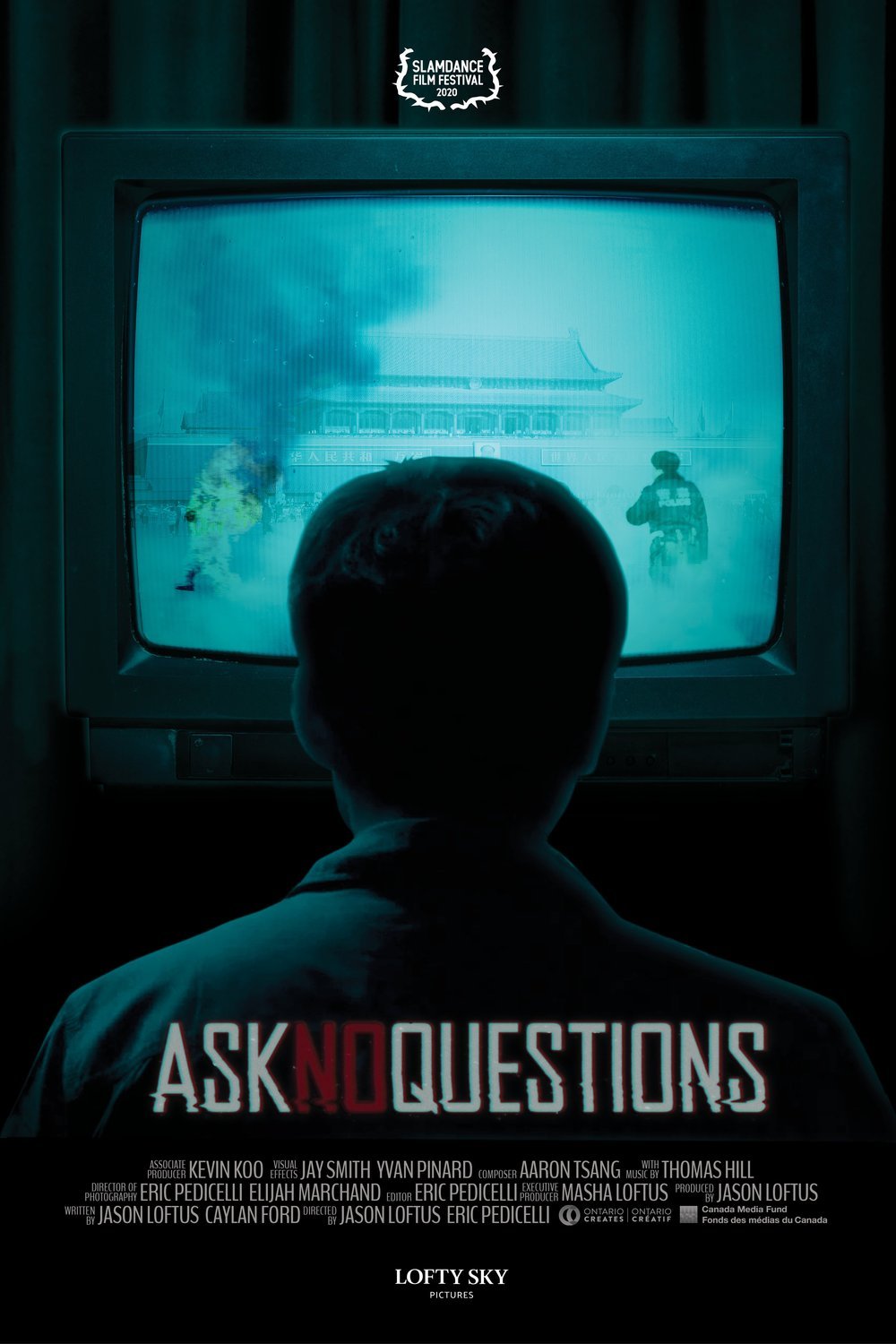 L'affiche du film Ask No Questions