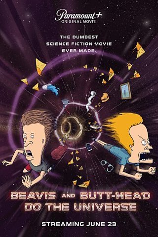 L'affiche du film Beavis and Butt-Head Do the Universe