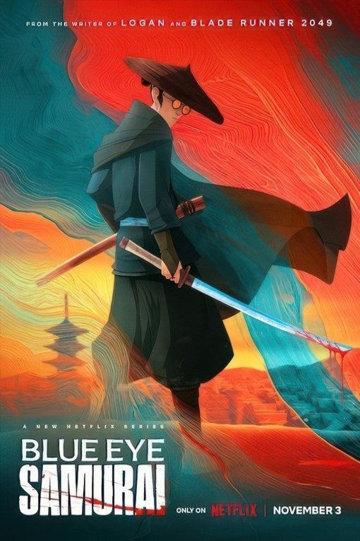 L'affiche du film Blue Eye Samurai