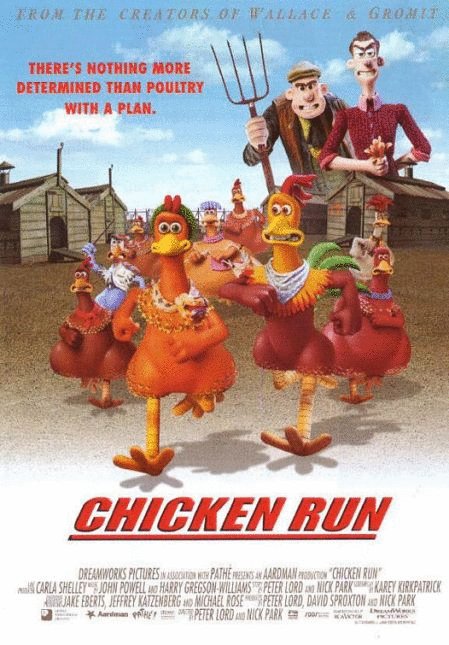 L'affiche du film Chicken Run