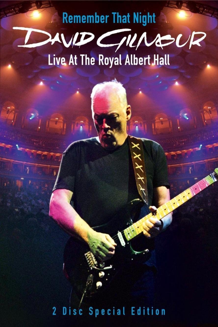 L'affiche du film David Gilmour: Remember That Night