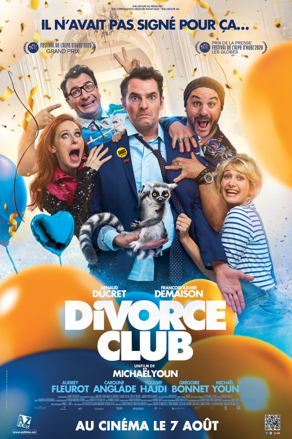 L'affiche du film Divorce Club