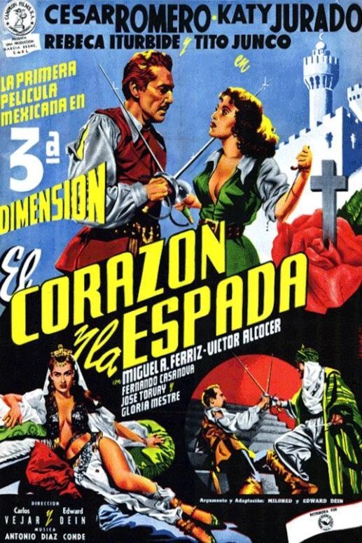 L'affiche originale du film El corazón y la espada en espagnol