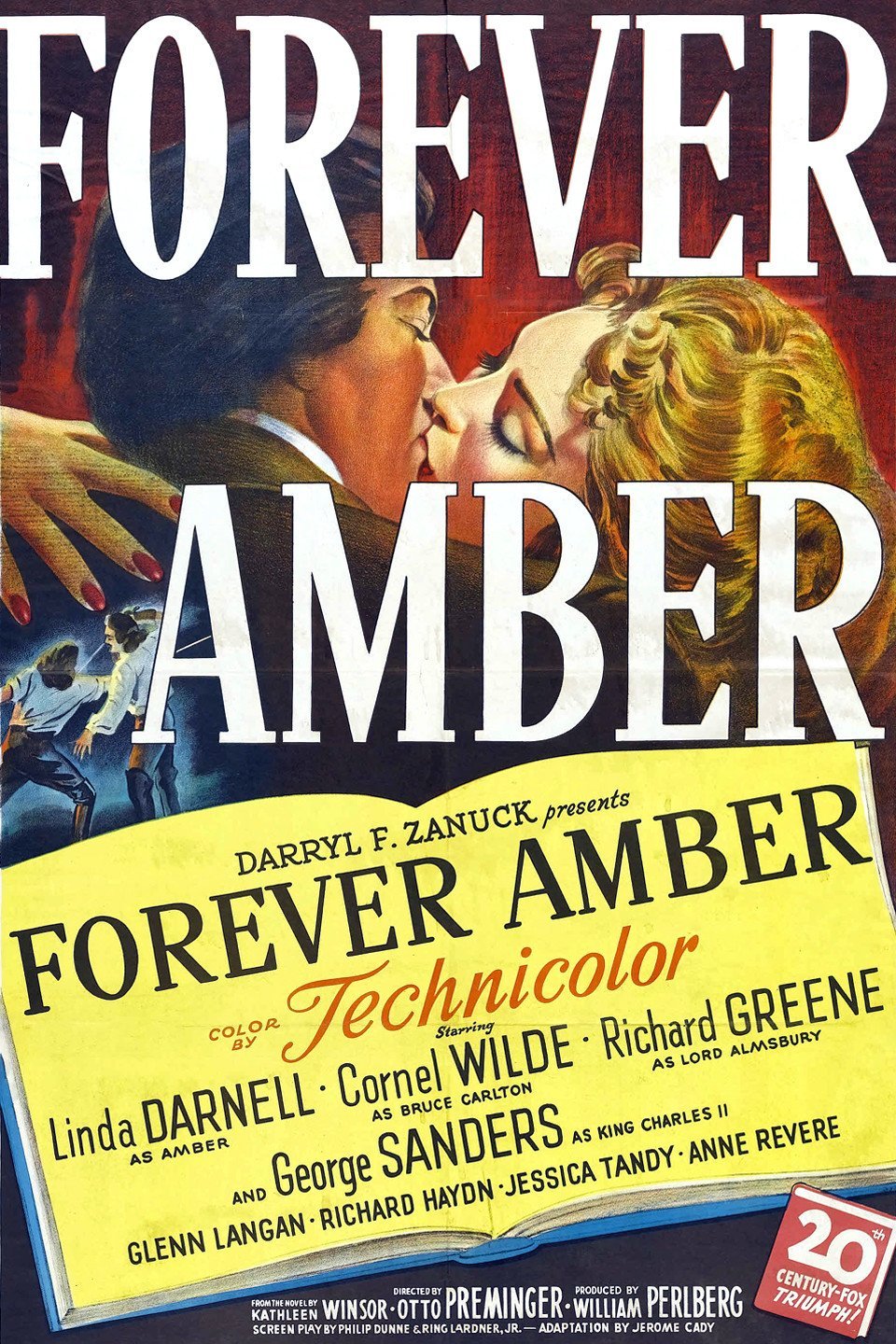 L'affiche du film Forever Amber