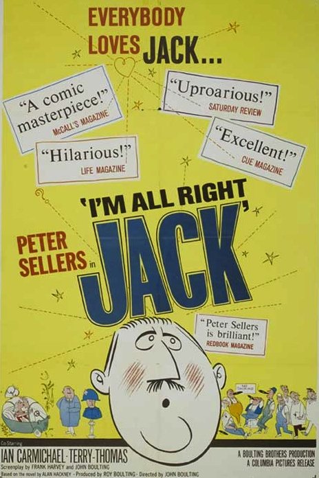 L'affiche du film I'm All Right Jack