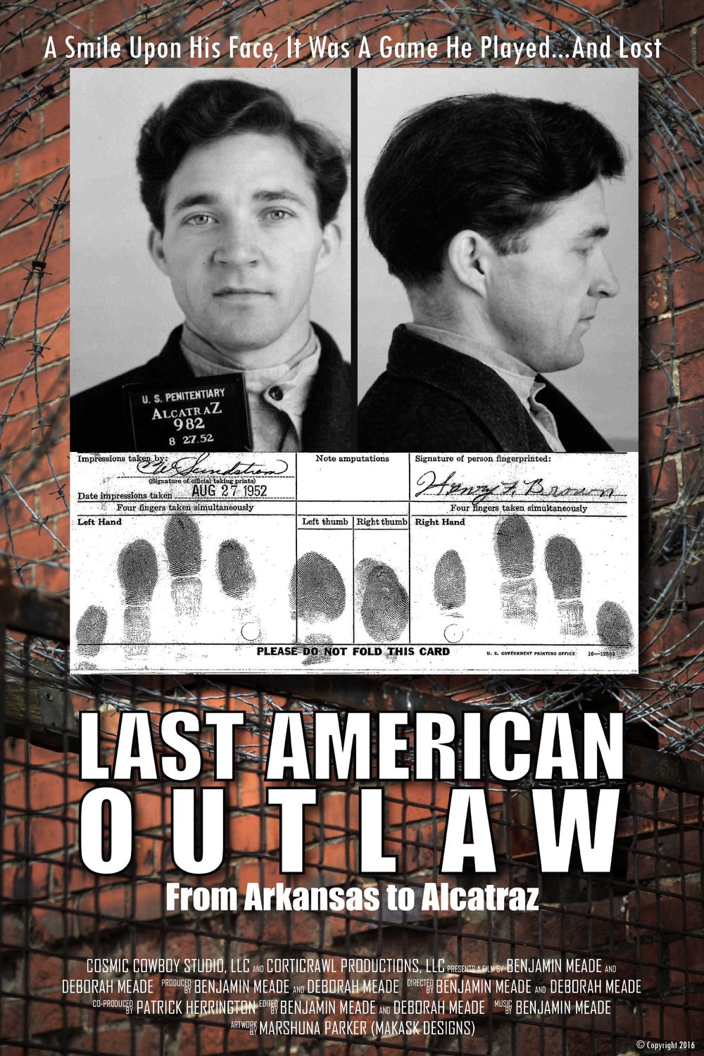 L'affiche du film Last American Outlaw
