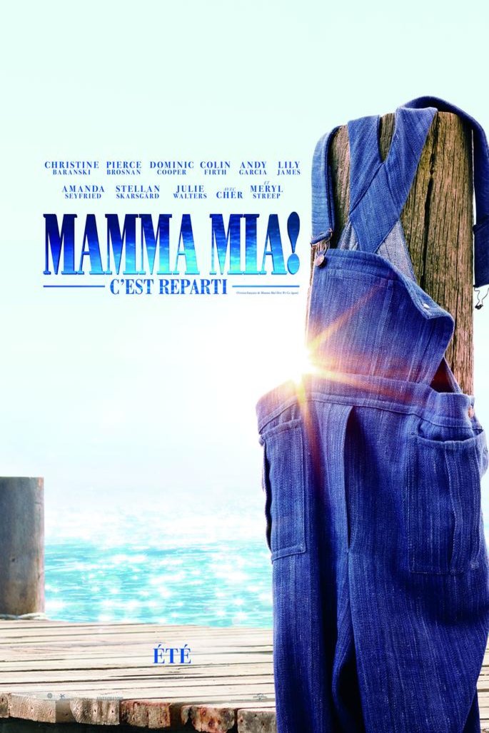 L'affiche du film Mamma Mia! C'est reparti