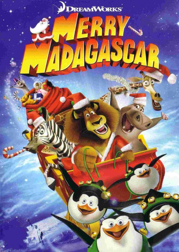 L'affiche du film Merry Madagascar