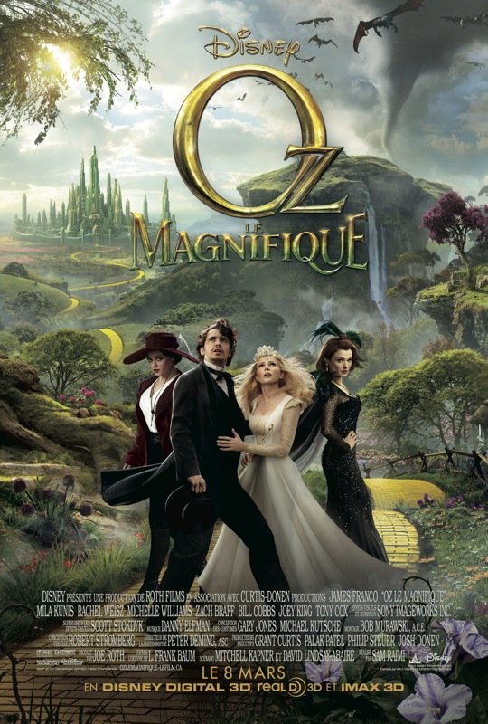 L'affiche du film Oz le magnifique