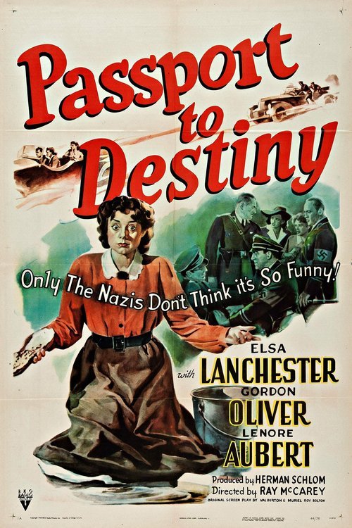 L'affiche du film Passport to Destiny