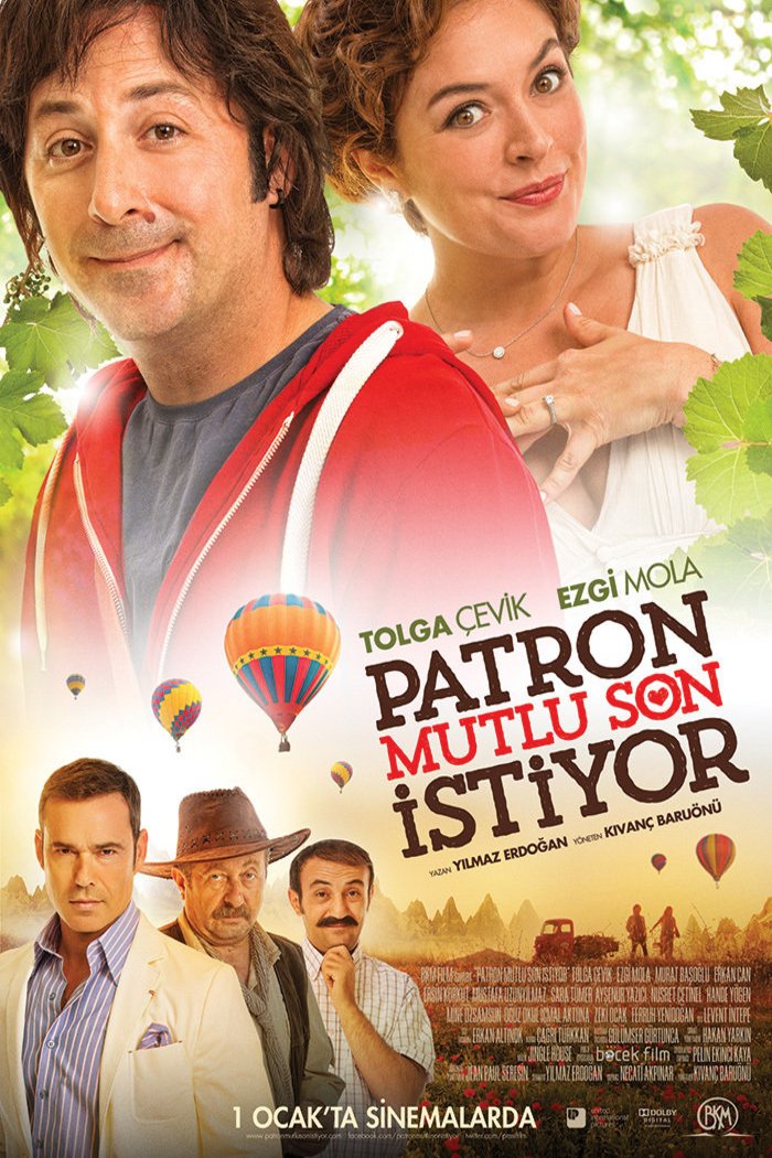 L'affiche originale du film Patron Mutlu Son Istiyor en turc