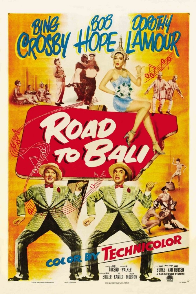 L'affiche du film Road to Bali
