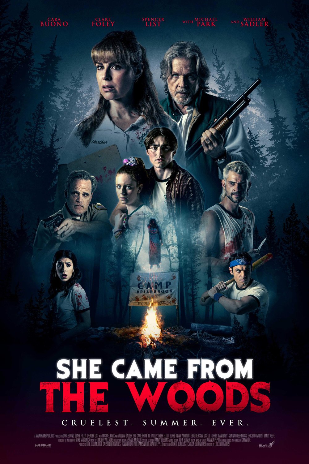 L'affiche du film She Came from the Woods