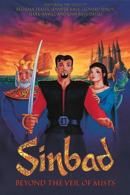 L'affiche du film Sinbad: Beyond the Veil of Mists