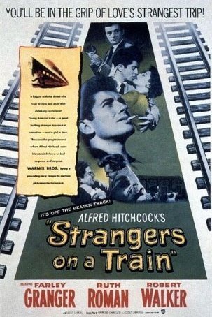L'affiche du film Strangers on a Train