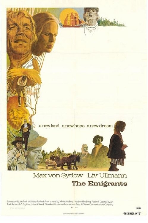 L'affiche du film The Emigrants