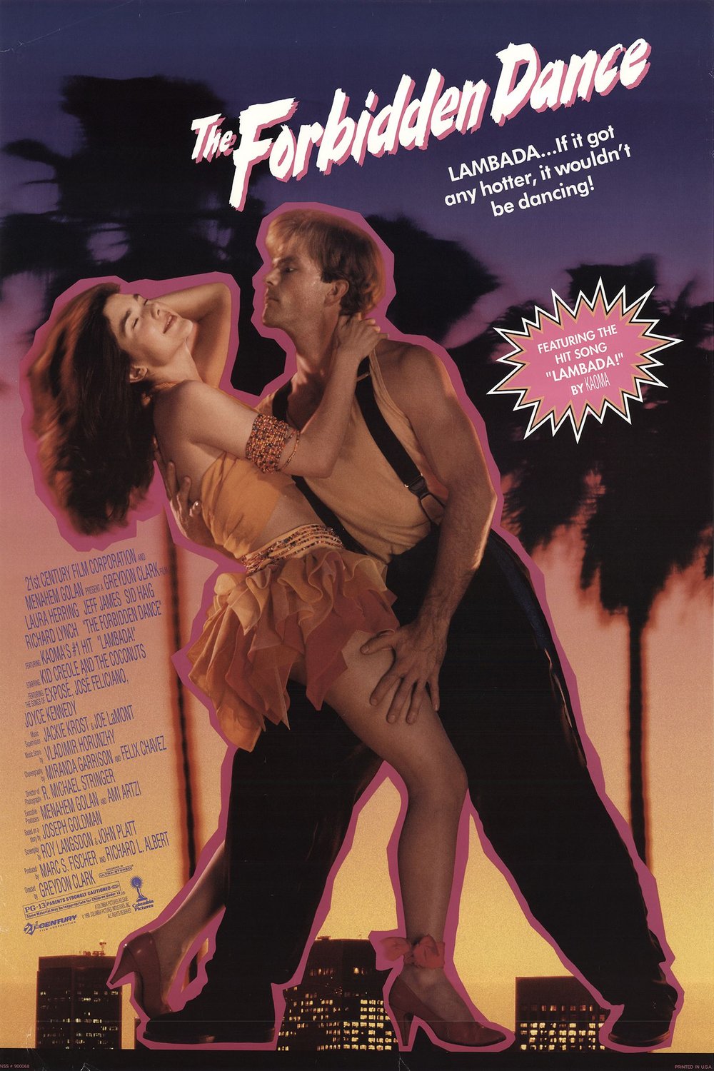 L'affiche du film The Forbidden Dance