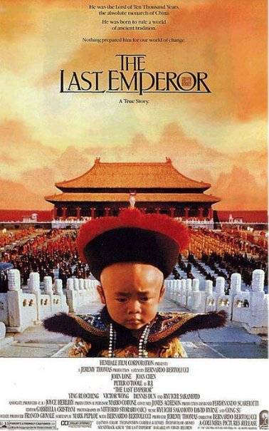 L'affiche du film Le Dernier empereur
