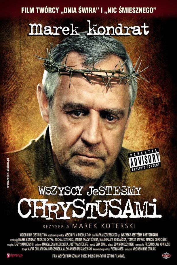 L'affiche originale du film We're All Christs en polonais