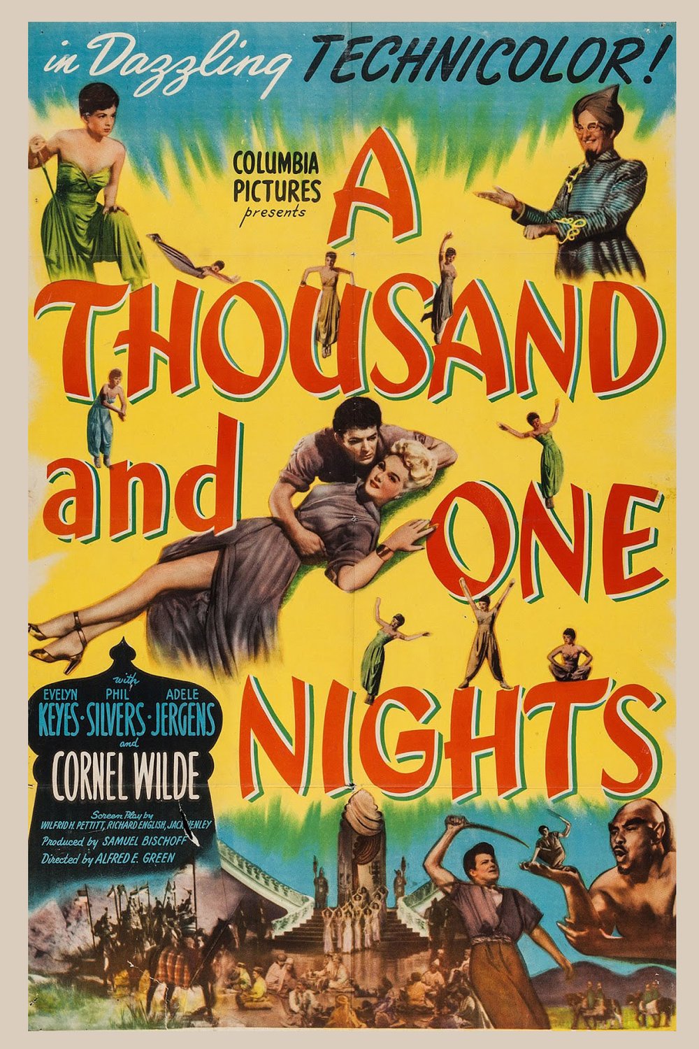 L'affiche du film A Thousand and One Nights