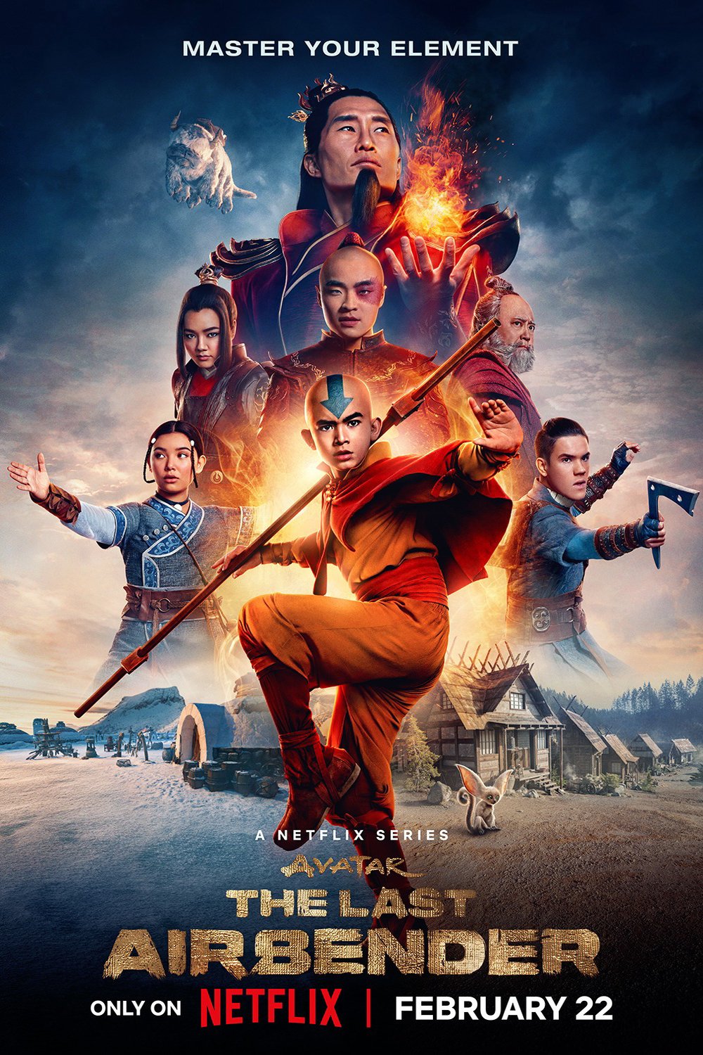 L'affiche du film Avatar: The Last Airbender
