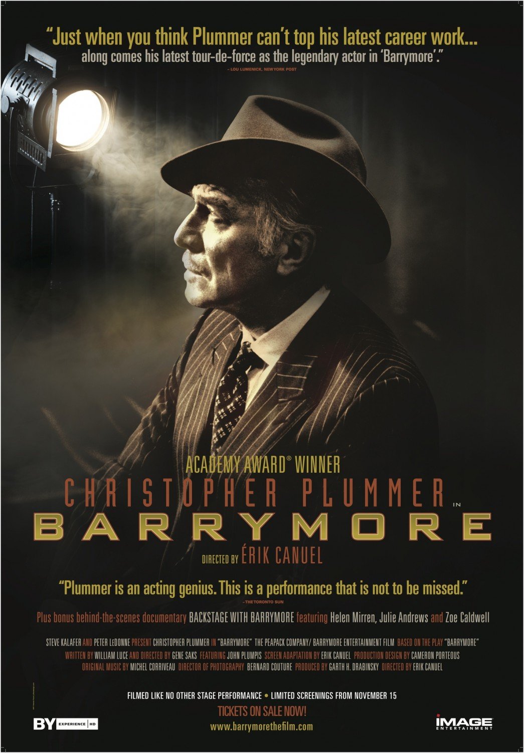 L'affiche du film Barrymore