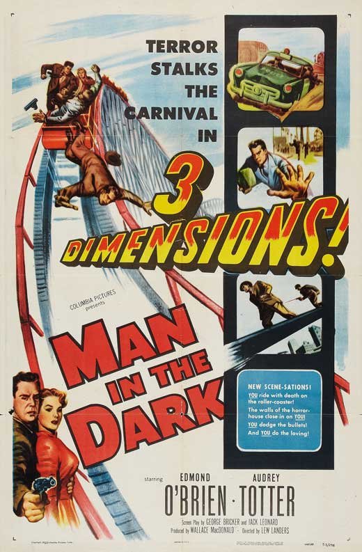 L'affiche du film Man in the Dark