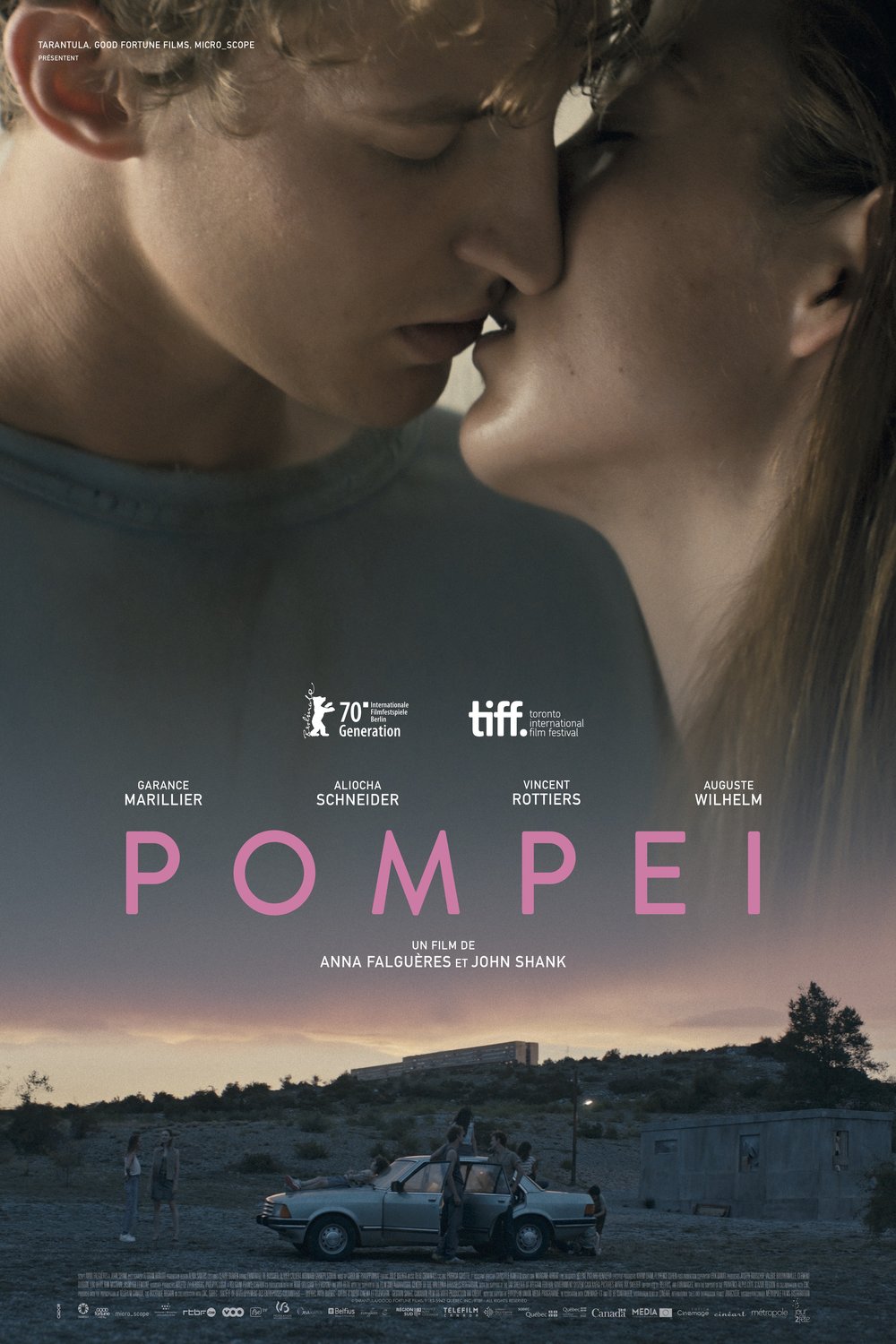 L'affiche du film Pompéi