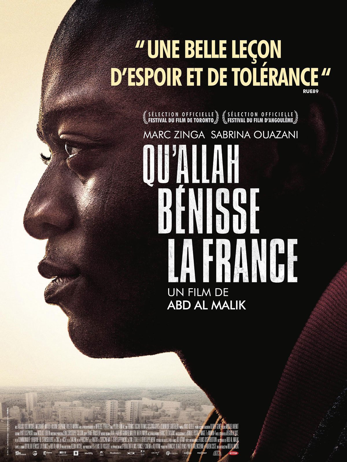 L'affiche du film Qu'Allah bénisse la France