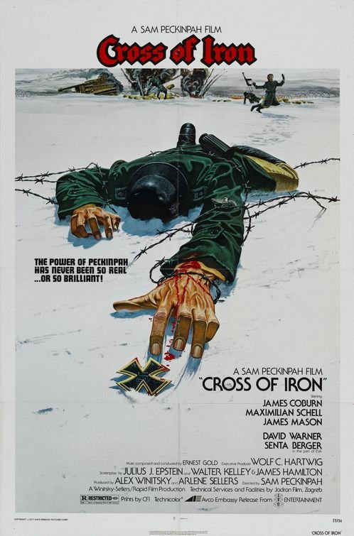 L'affiche du film The Cross of Iron