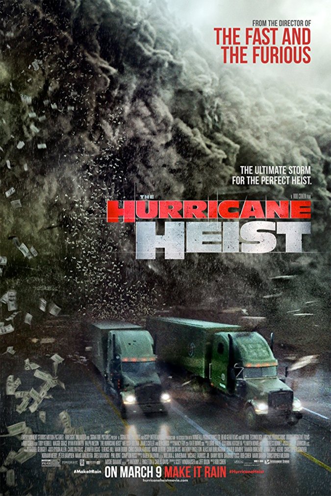 L'affiche du film The Hurricane Heist