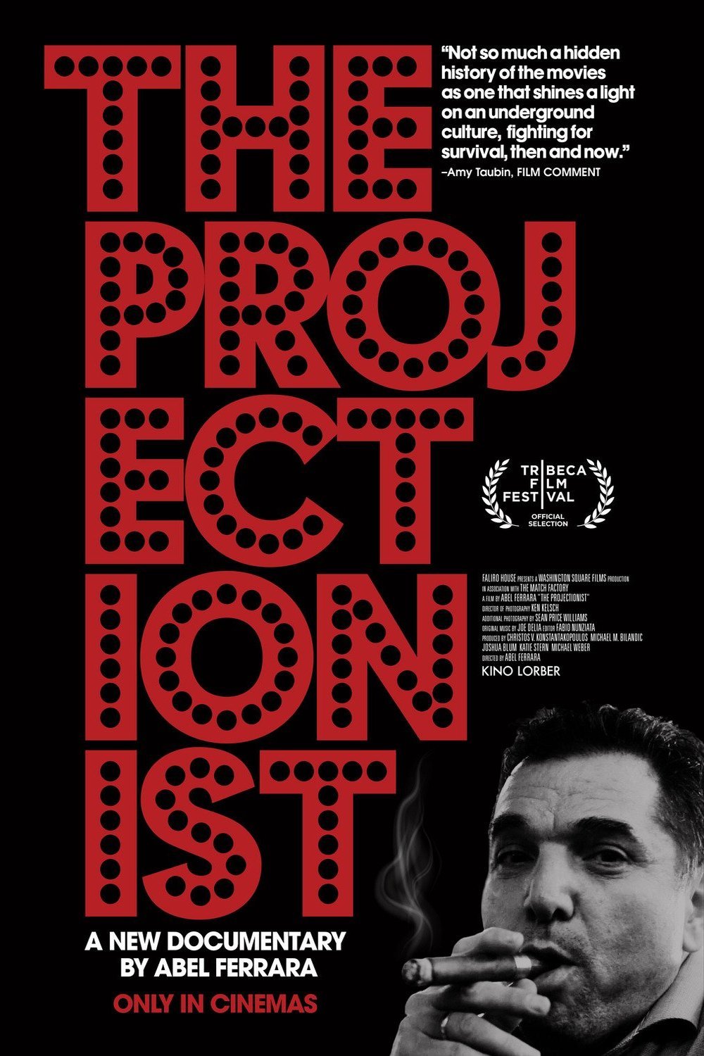 L'affiche du film The Projectionist