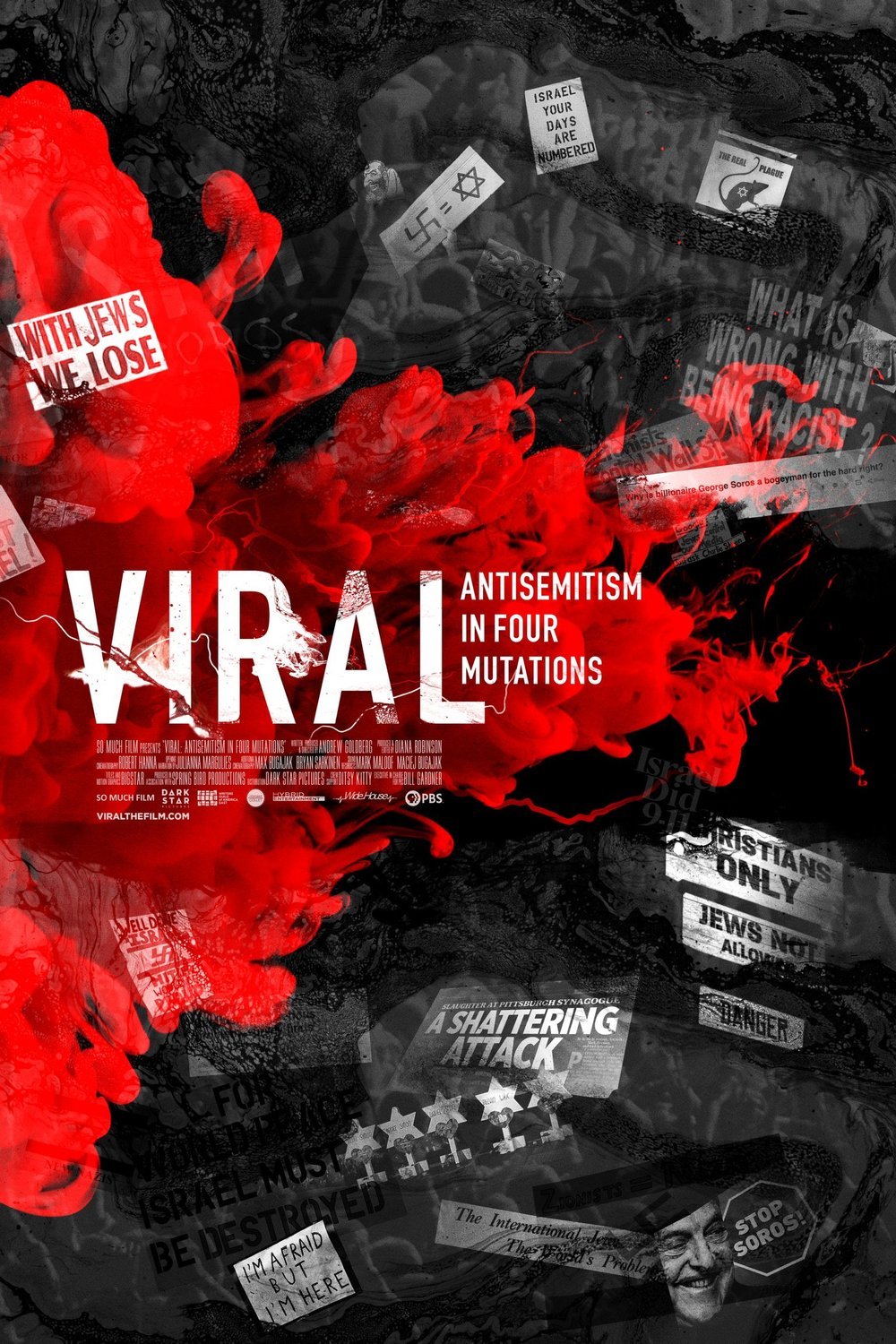 L'affiche du film Viral: Antisemitism in Four Mutations