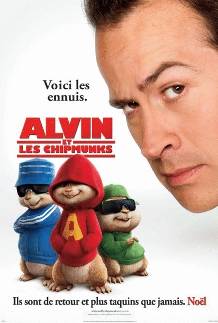 L'affiche du film Alvin et les Chipmunks