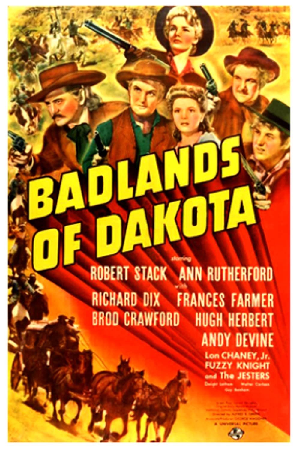 L'affiche du film Badlands of Dakota