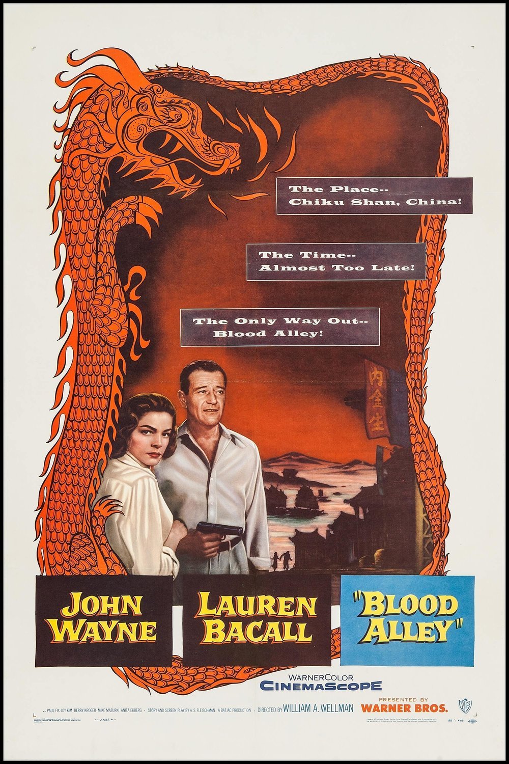 L'affiche du film Blood Alley