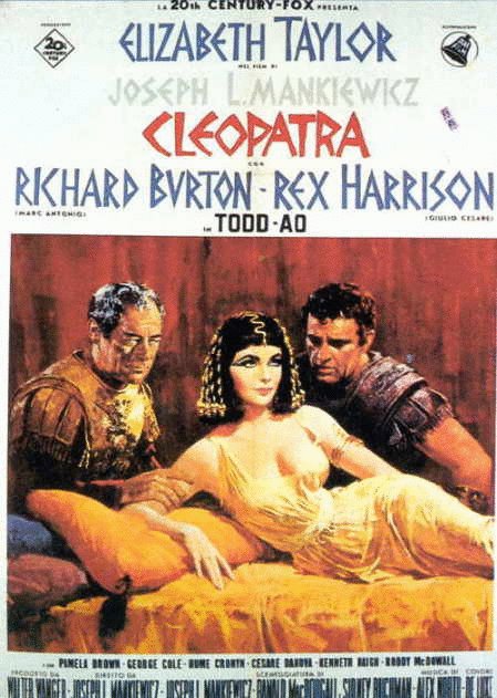 L'affiche du film Cleopatra