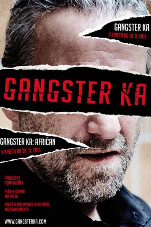 L'affiche originale du film Gangster Ka: African en tchèque