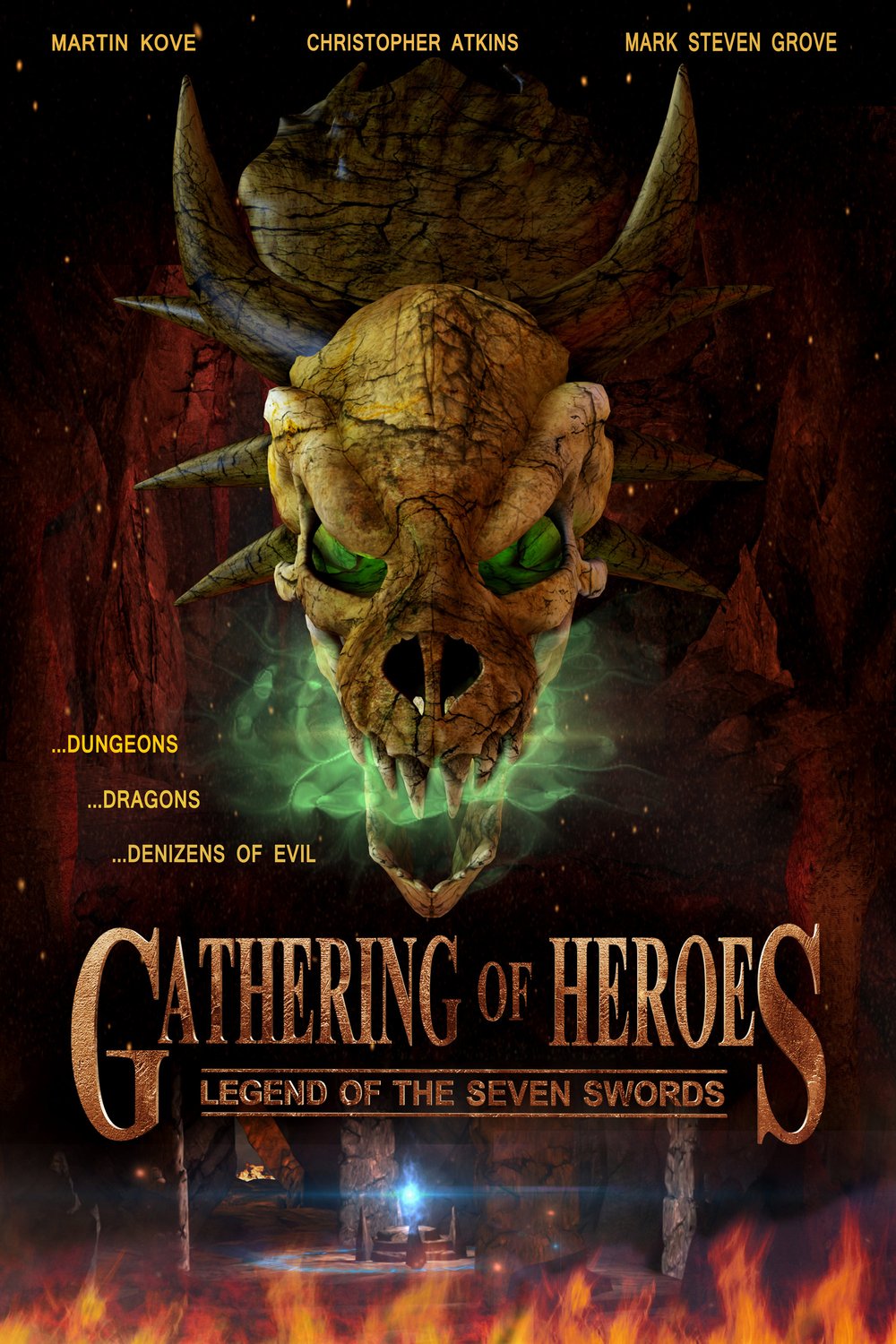 L'affiche du film Gathering of Heroes: Legend of the Seven Swords