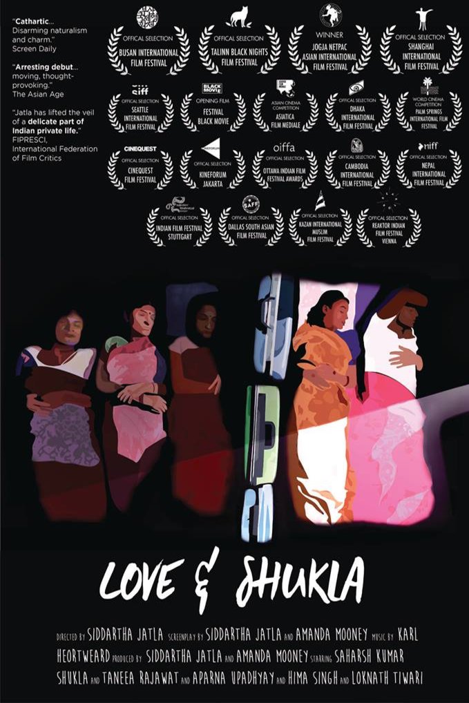 L'affiche originale du film Love and Shukla en Hindi