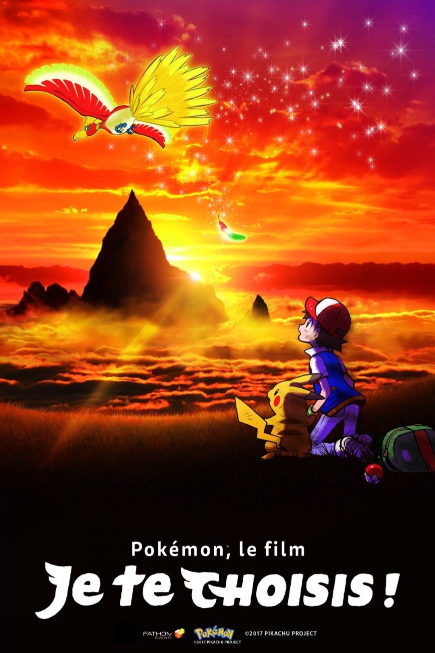 L'affiche du film Pokémon, le film: Je te choisis!